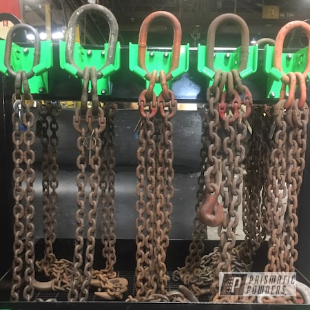 Powder Coating: Safety Products,Rigging Tree Cradle,Miscellaneous,Lifting,Neon Green PSS-1221