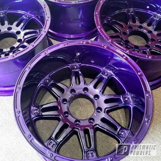 Illusion Purple And Clear Vision Wheels