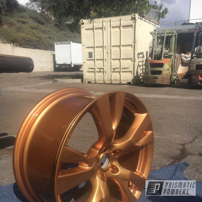 Custom Wheels In Illusion True Copper And Clear Vision