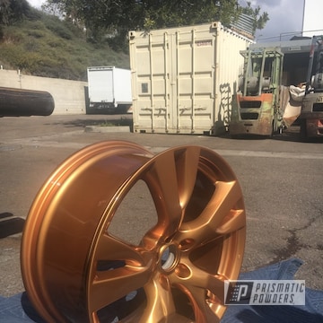 Custom Wheels In Illusion True Copper And Clear Vision