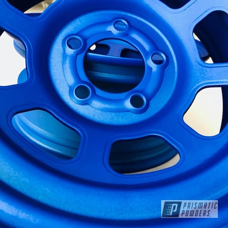 Powder Coating: Bassett,Race,Casper Clear PPS-4005,Racing Wheels,Illusion Blueberry PMB-6908,Automotive,Wheels