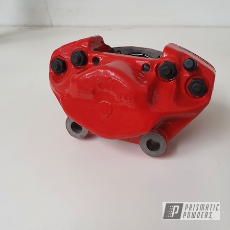 Powder Coating: Brake Caliper,Astatic Red PSS-1738,Opel,Automotive