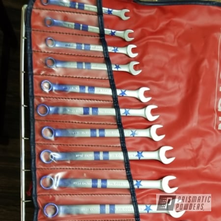 Powder Coating: Tools,Work Tool,Powder Coated Wrenches,Dallas Cowboys Football,Wrenches,Miscellaneous,Football Theme,Football,Cheater Blue PPB-6815,Dallas Cowboys Football Theme,NFL Football