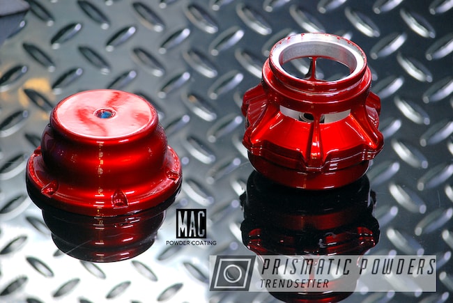 Powder Coating: Wastegate,Turbo Parts,Turbo Part,Deep Red PPS-4491,Automotive,Turbo Charger Wastegate Valve