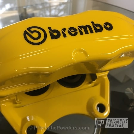 Powder Coating: Automotive,Clear Vision PPS-2974,Yes Yellow PSS-5691,Brembo Refresh,Custom Brake Calipers