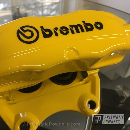 Powder Coating: Automotive,Clear Vision PPS-2974,Yes Yellow PSS-5691,Brembo Refresh,Custom Brake Calipers