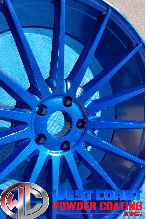 2 Coat Custom Colors In A Base Of Alien Silver And Top Coat Of ...