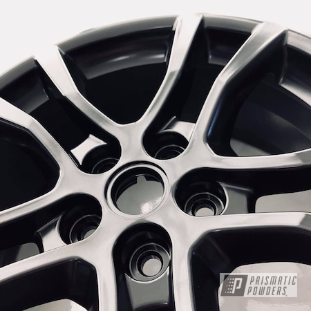 Powder Coating: Wheels,Matte Black PSS-4455,Automotive,Black,Chevy,Camaro