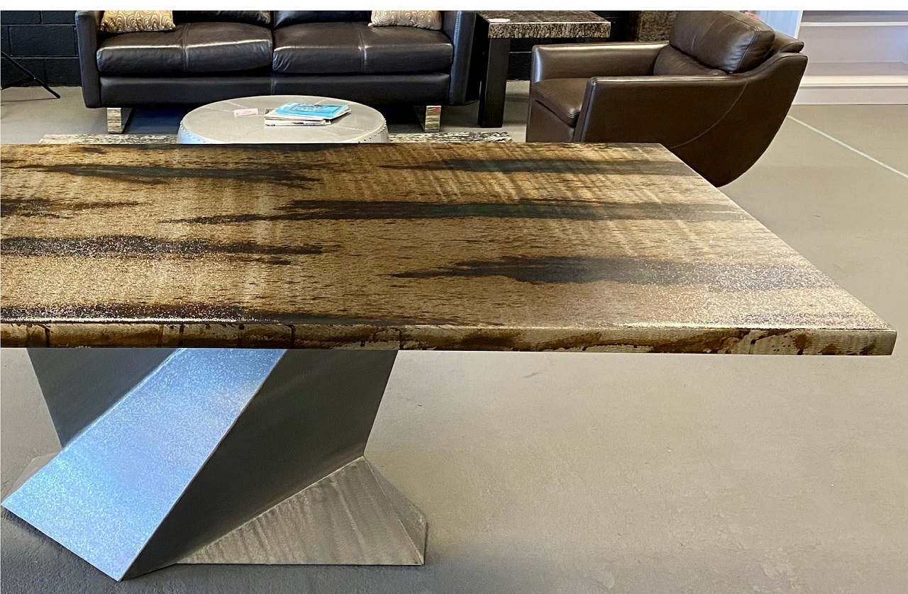 Adult Powder Table Table Using Transparent Gold | Prismatic Powders
