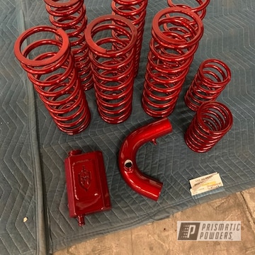 Powder Coated Lollypop Red And Snowcone White Utv Parts