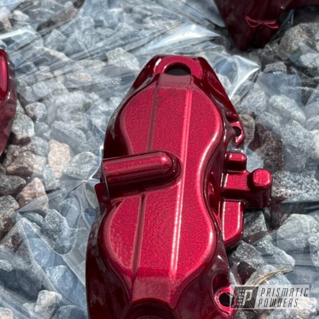 Powder Coated Brake Calipers In Pps-2974 And Pmb-6905
