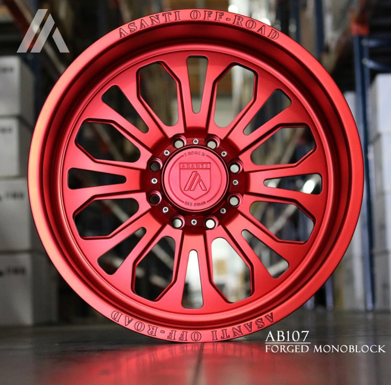 Complete Rim done in a Lollypop Red and Custom Matte Topcoat | Gallery ...