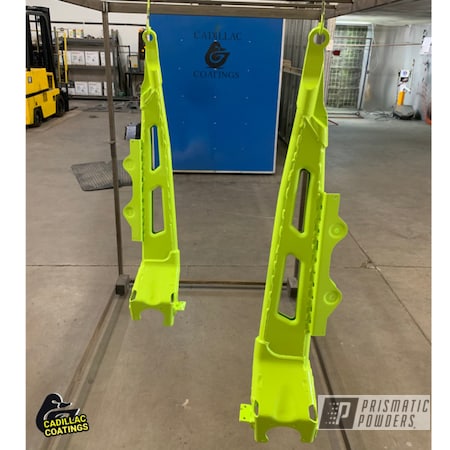 Powder Coating: Chartreuse Sherbert PSS-7068,Trailing Arms