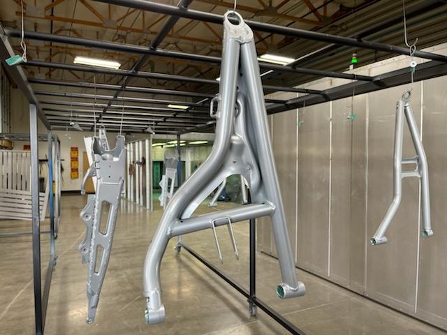 Upb Frame Frame Done in a Jamaican Teal Finish | Prismatic Powders
