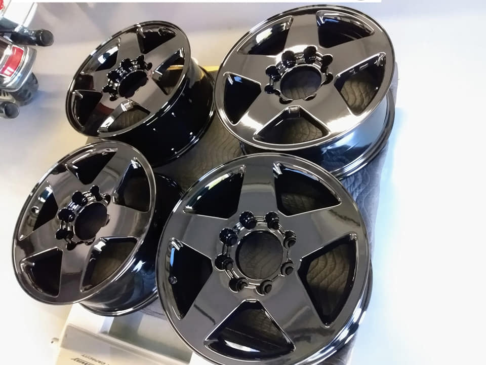 Powder Coated Wheels | Prismatic Powders