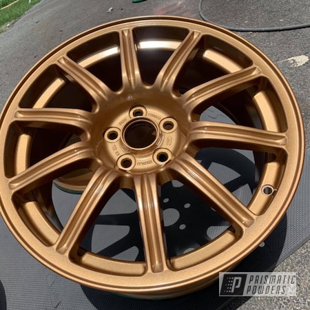Powder Coating: BBS,Rims,Clear Vision PPS-2974,2 stage,16" Aluminum Rims,Tomic Gold II EMB-4448,Wheels