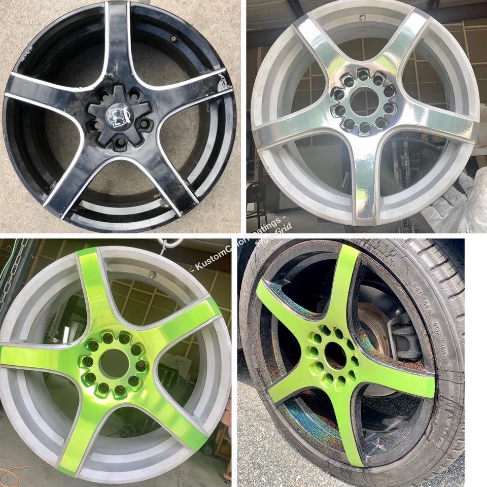 Powder Coated Custom Wheels | Prismatic Powders