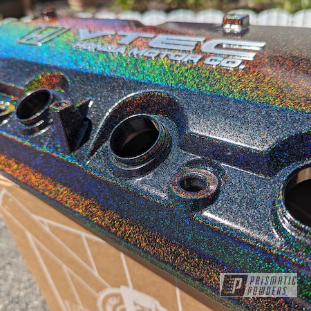 Powder Coating: Automotive,Rainbows,PRISMATIC COSMOS PMB-10789,Honda,1 Stage,Valve Cover