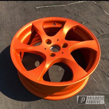 Powder Coating: Rims,Casper Clear PPS-4005,Illusion Orange PMS-4620,Wheels