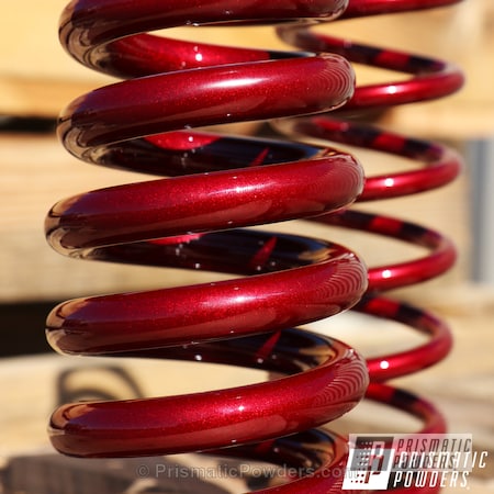 Powder Coating: Springs,Illusion Cherry PMB-6905,Clear Vision PPS-2974,Automotive