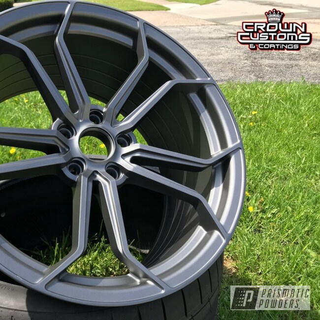 Ag (avant Garde) Art Series M632 Wheels Refinished In A Forged Charcoal Powder Coat