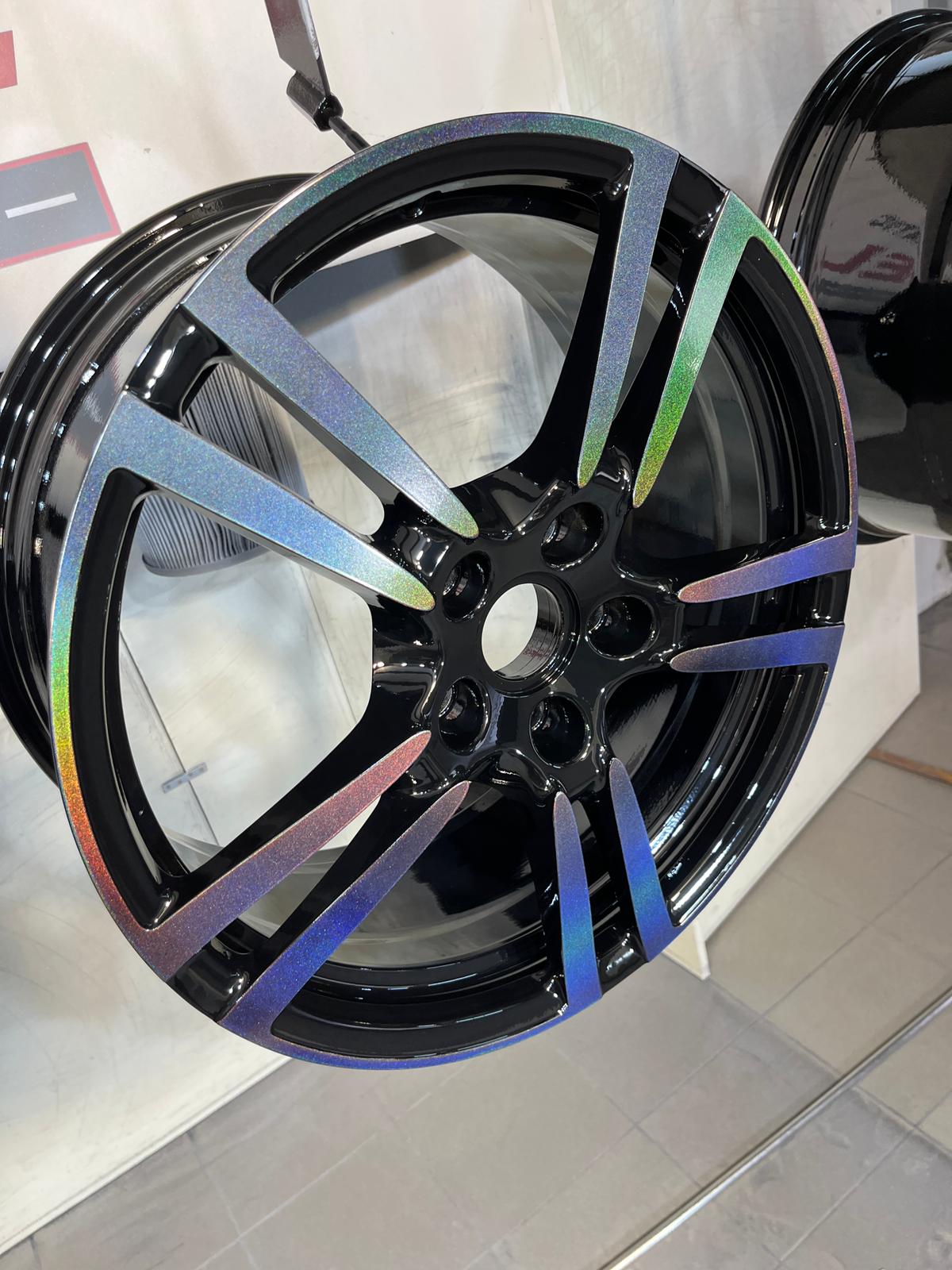 Prism Rims Custom Rims Using a Prismatic Universe Finish | Prismatic Powders