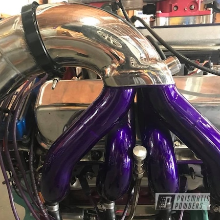 Powder Coating: Marine Exhaust,Clear Vision PPS-2974,Illusion Purple PSB-4629