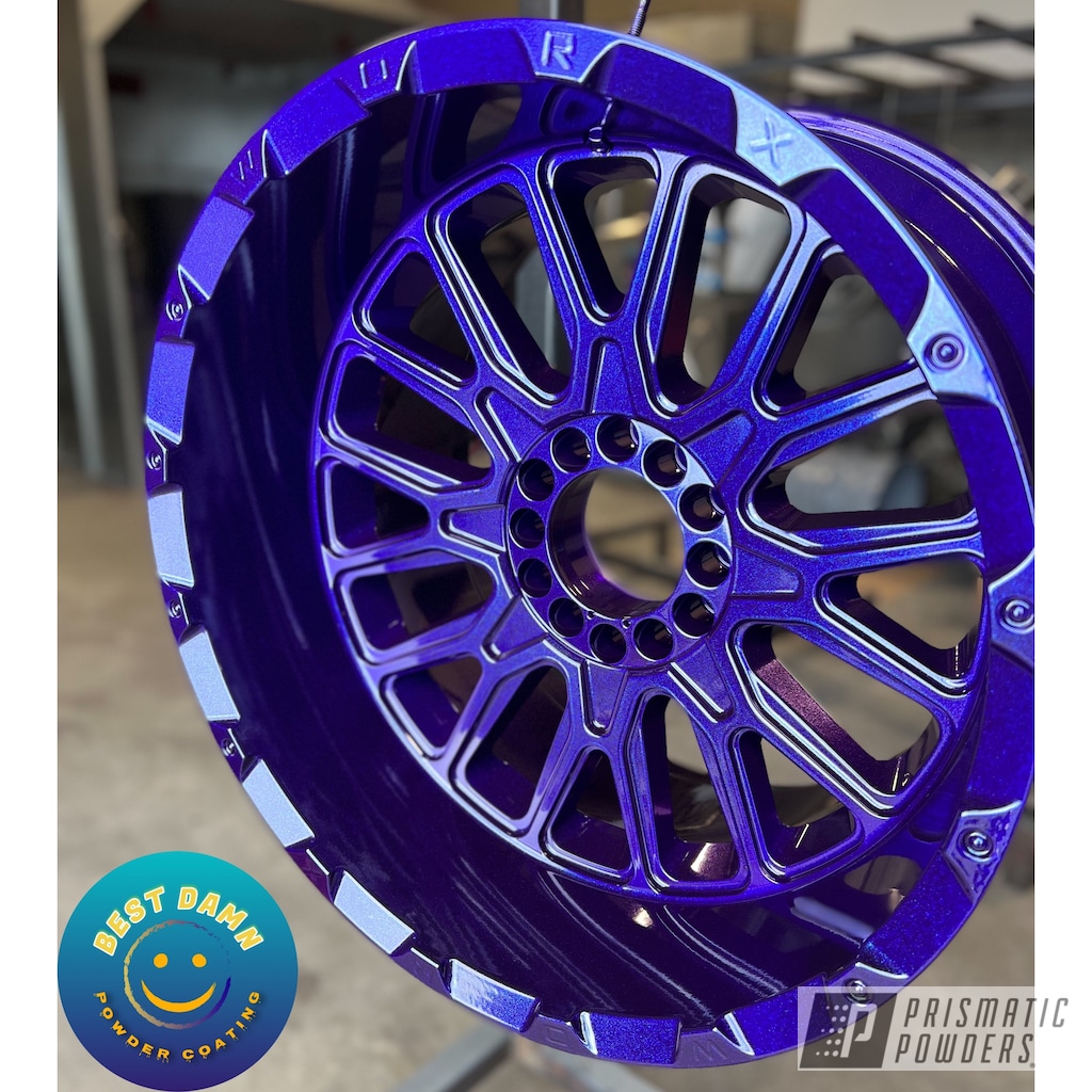 Wheels with a Dirty Magic Finish Prismatic Powders