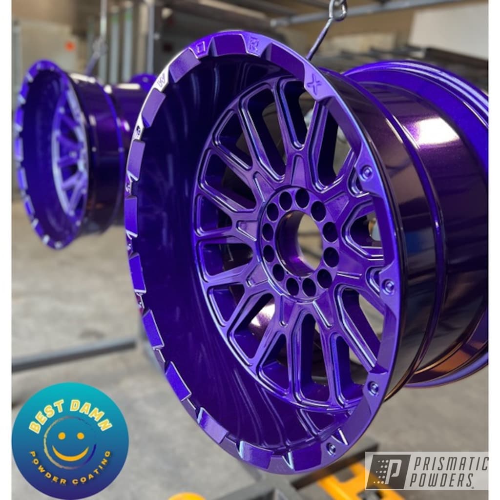 Wheels with a Dirty Magic Finish Prismatic Powders