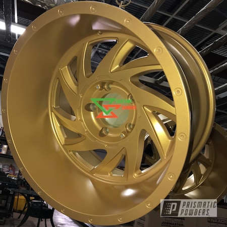 Powder Coating: Goldtastic PMB-6625,Powder Coated Wheels,Wheels