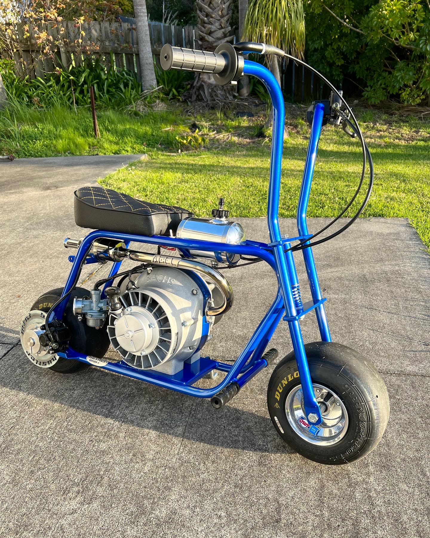 Powder Coated Hustler Minibike | Prismatic Powders