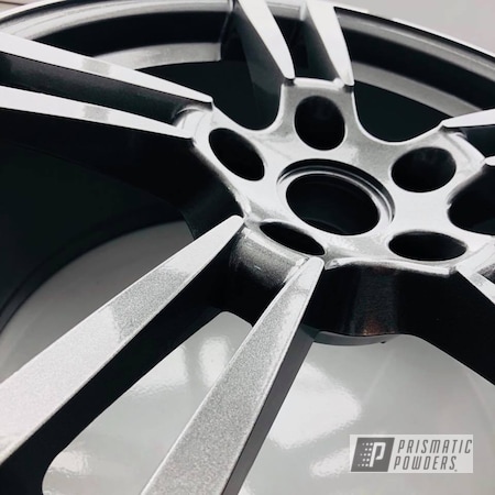 Powder Coating: Wheels,Automotive,Porsche,Cadillac Grey PMB-6377