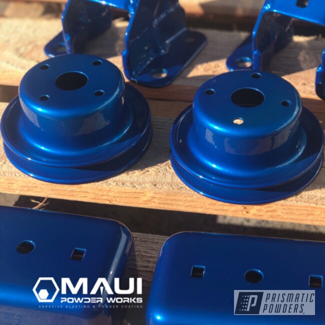 Powder Coated Anodized Blue Differential Covers