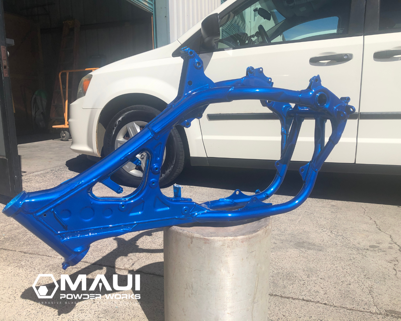 Upb Frame Powder Coated KTM Frame | Prismatic Powders
