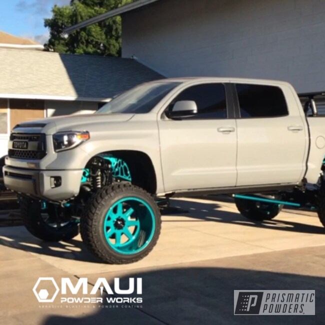Toyota Tundra TRD Pro Wheels and Accents Featuring Ackbar Teal
