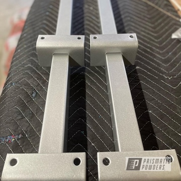 Powder Coated Alien Silver Traction Bars