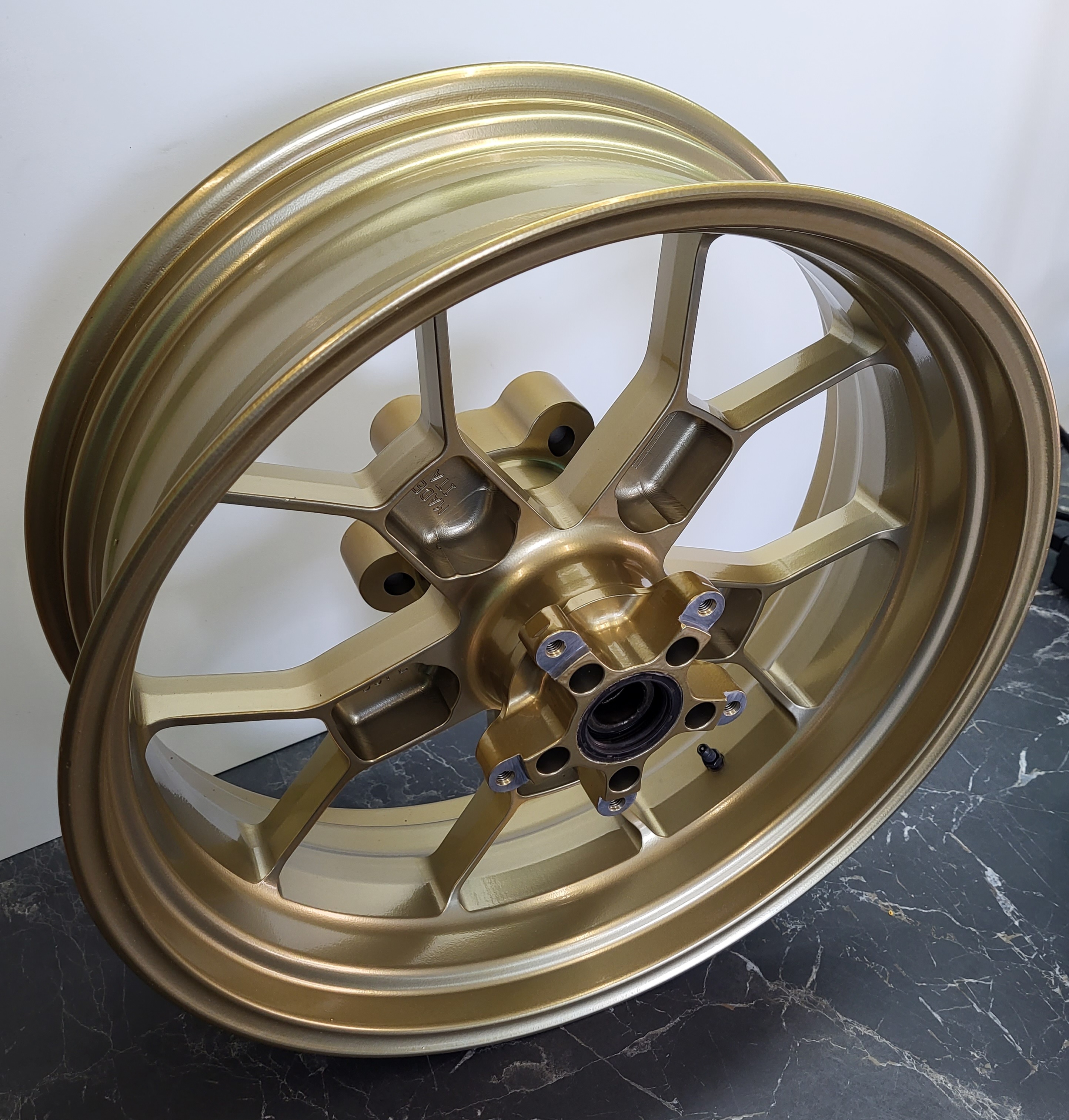Powder Coated Motorcycle Wheels | Prismatic Powders
