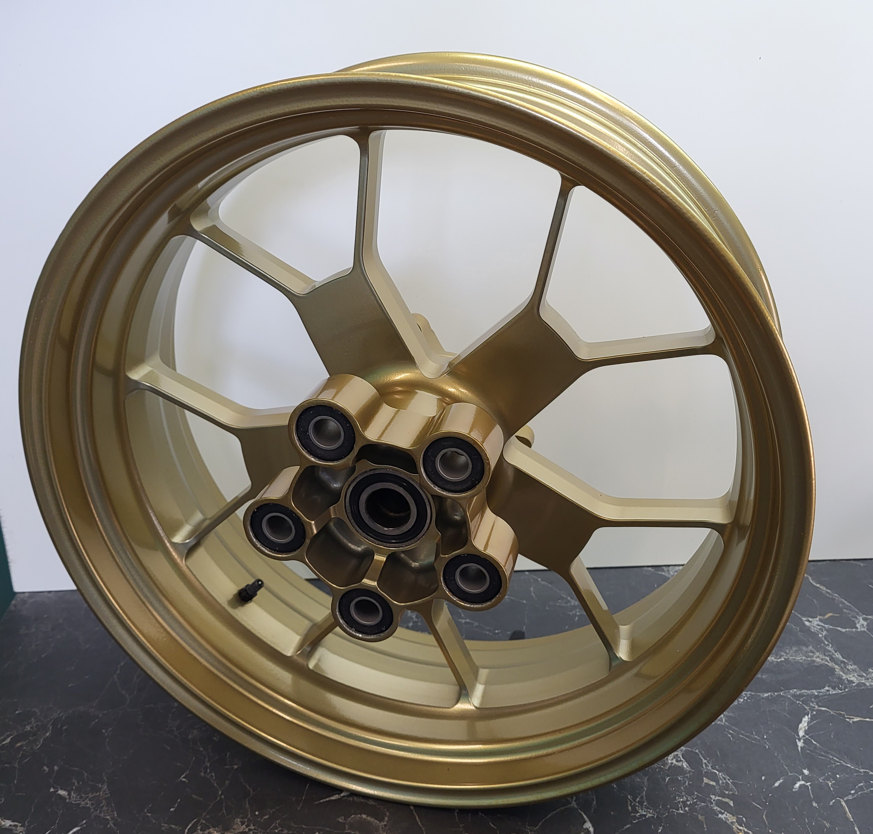 Powder Coated Motorcycle Wheels | Prismatic Powders