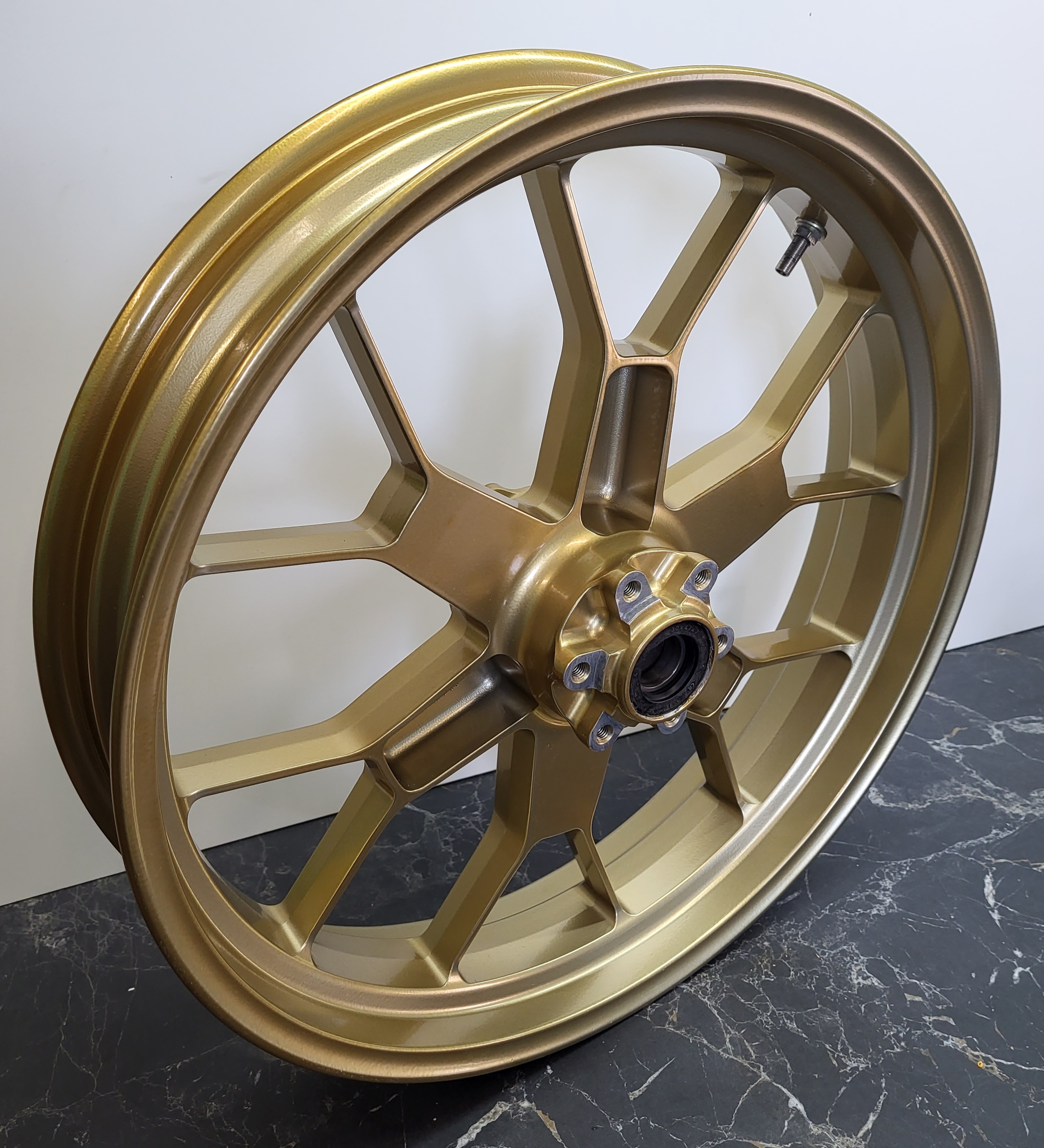 Powder Coated Motorcycle Wheels | Prismatic Powders