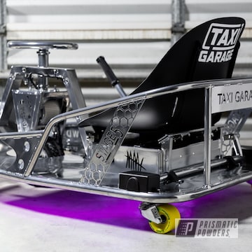 Powder Coated Super Chrome Plus Whistlin Diesel Xl Stage 5 Crazy Cart By Taxi Garage