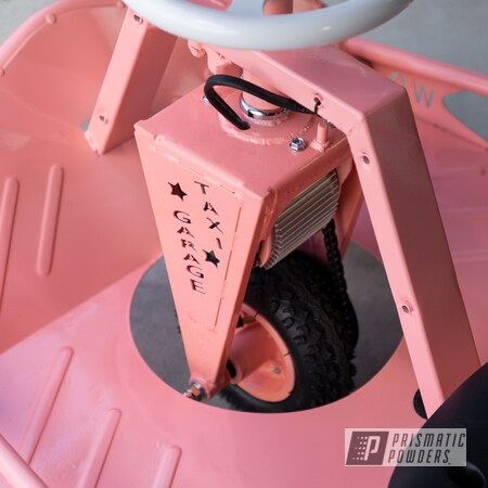 Powder Coating: Drift Cart,Taxi Garage Crazy Cart,Taxi Garage,XL Crazy Cart,Crazy Cart,Pink Chalk PSS-6954,Drift,Cart,Go Cart