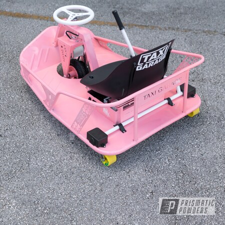 Powder Coating: Drift Cart,Taxi Garage Crazy Cart,Taxi Garage,XL Crazy Cart,Crazy Cart,Pink Chalk PSS-6954,Drift,Cart,Go Cart
