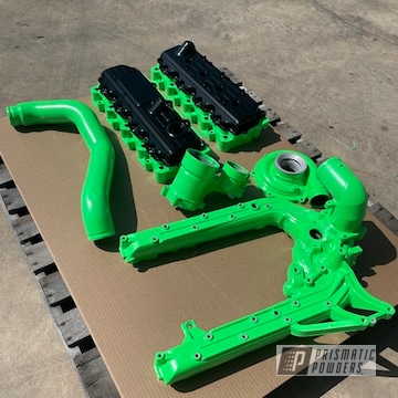 Powder Coated Automotive Parts In Pmb-0869 And Pss-1523