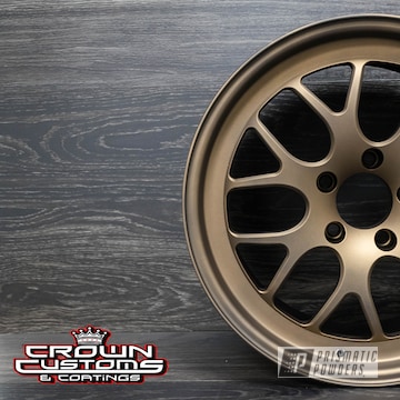 Weld Racing S77 Wheels Refinished In Bronze Chrome With Casper Clear Top Coat