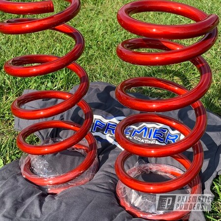 Powder Coating: Automotive,Clear Vision PPS-2974,Illusion Wild Copper PMB-5364,coil springs,Suspension