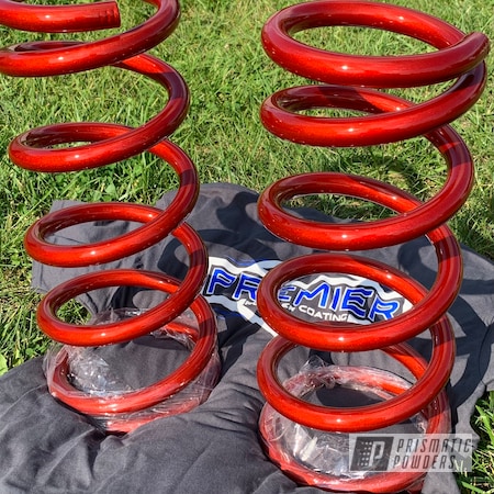 Powder Coating: Automotive,Clear Vision PPS-2974,Illusion Wild Copper PMB-5364,coil springs,Suspension