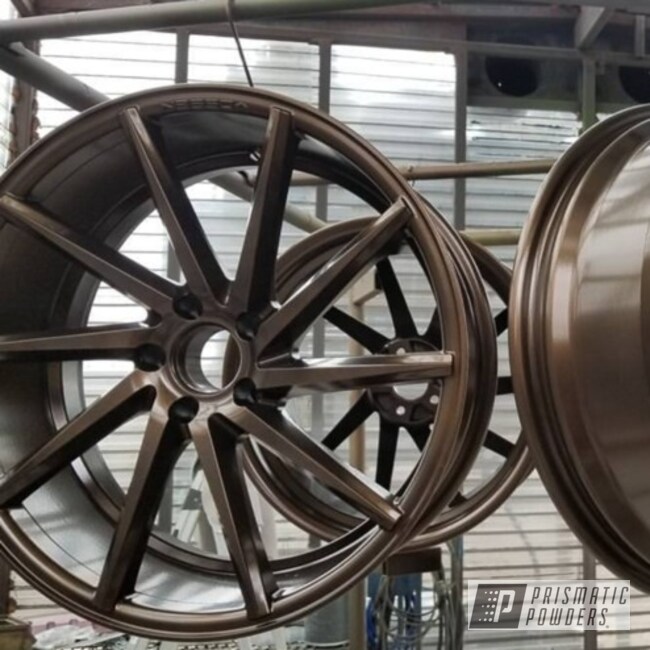 Vossen Wheels In Us Burnt Bronze Powder Coat