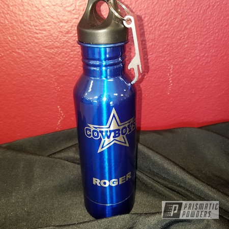 Powder Coating: Dallas Cowboys,Personalized,Custom Cup,Custom Bottle Keepers,Cheater Blue PPB-6815