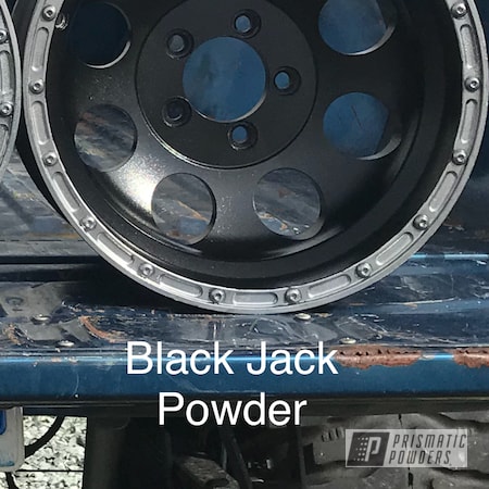 Powder Coating: Custom Powder Coated Parts,SUPER CHROME USS-4482,BLACK JACK USS-1522,Automotive,Custom Auto Parts,Wheels