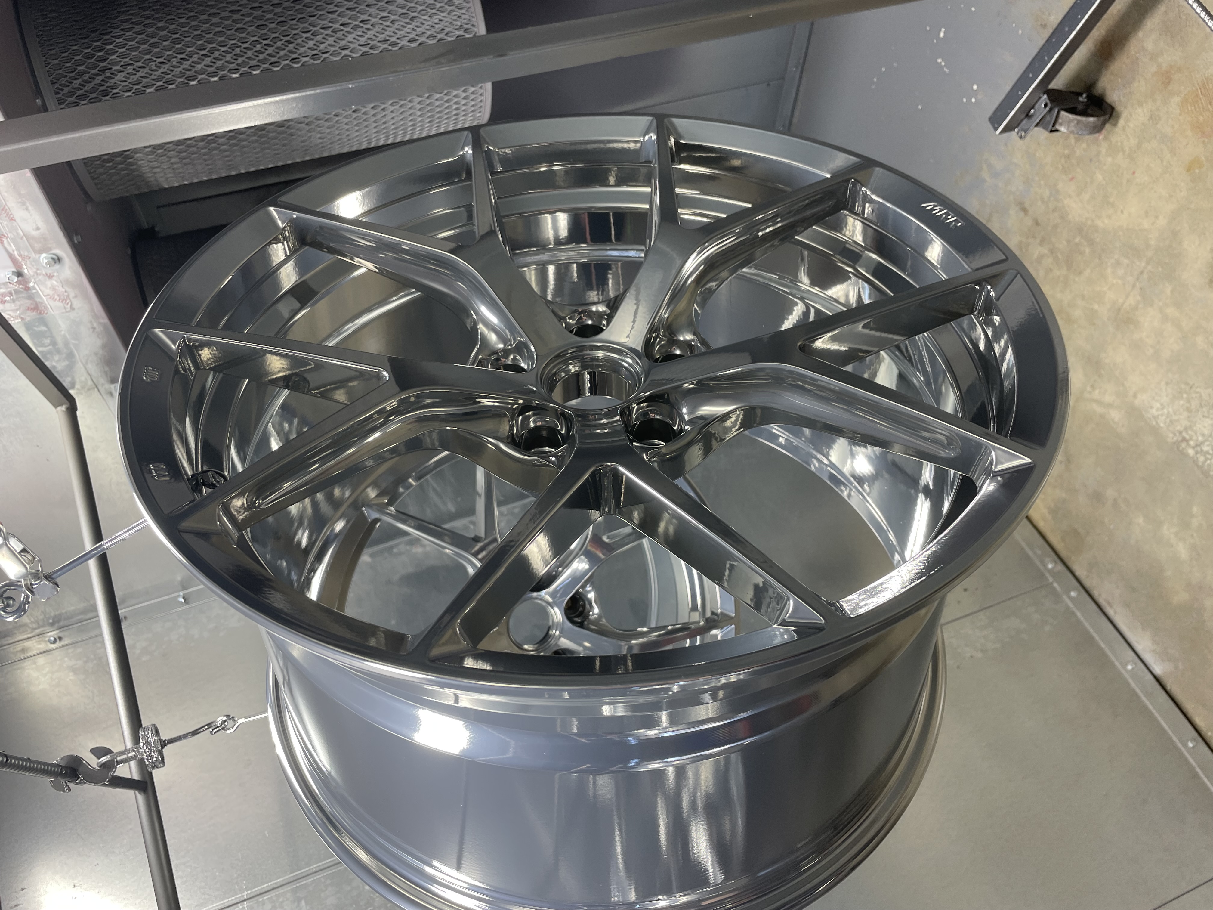 Rims in a Clear Vision, Black Chrome II and Super Chrome Plus Finish ...